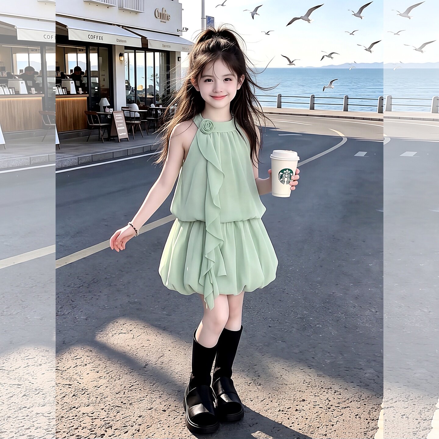 小孩衣服女孩套装女童2026新款今