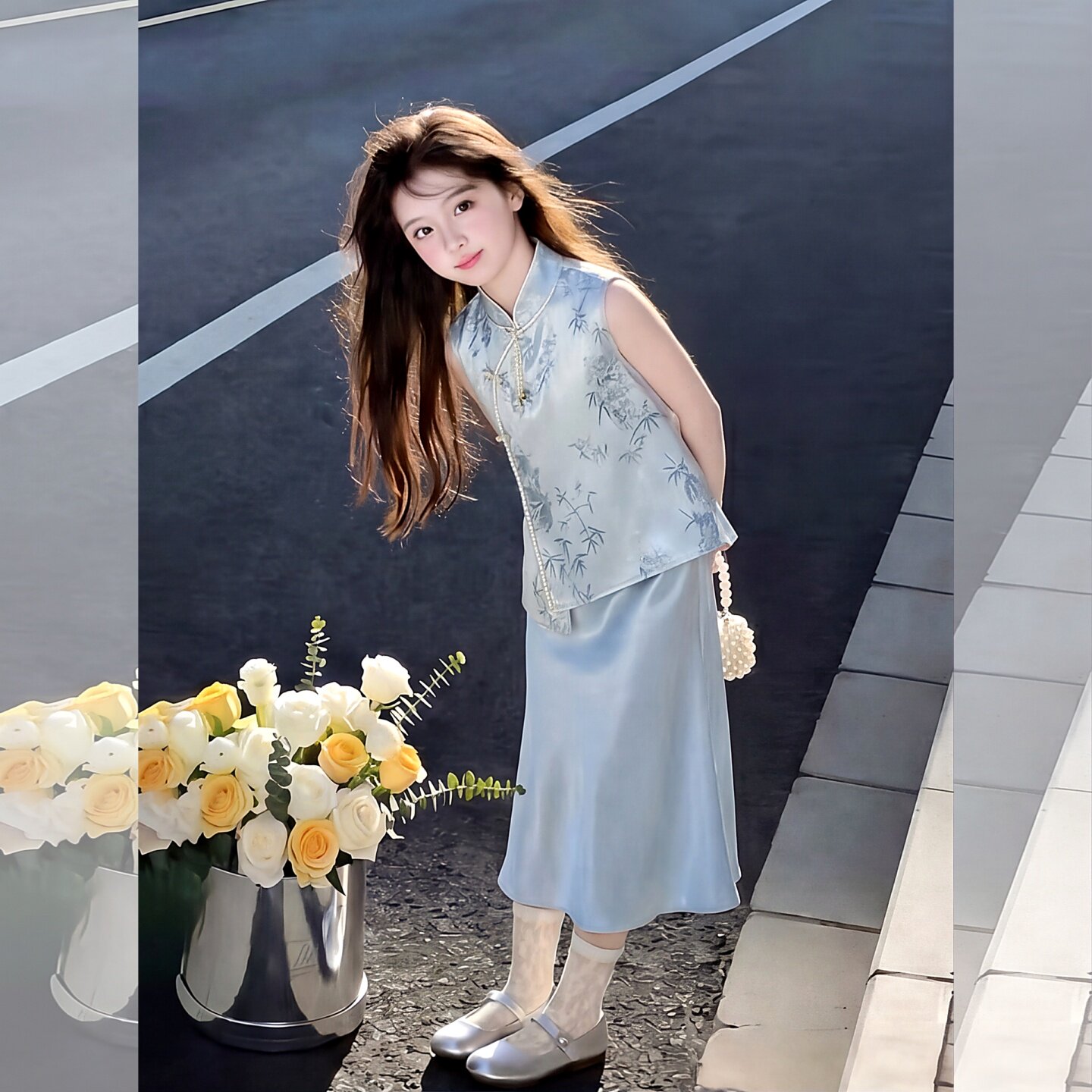 端午节服装女童明制汉服套装2026