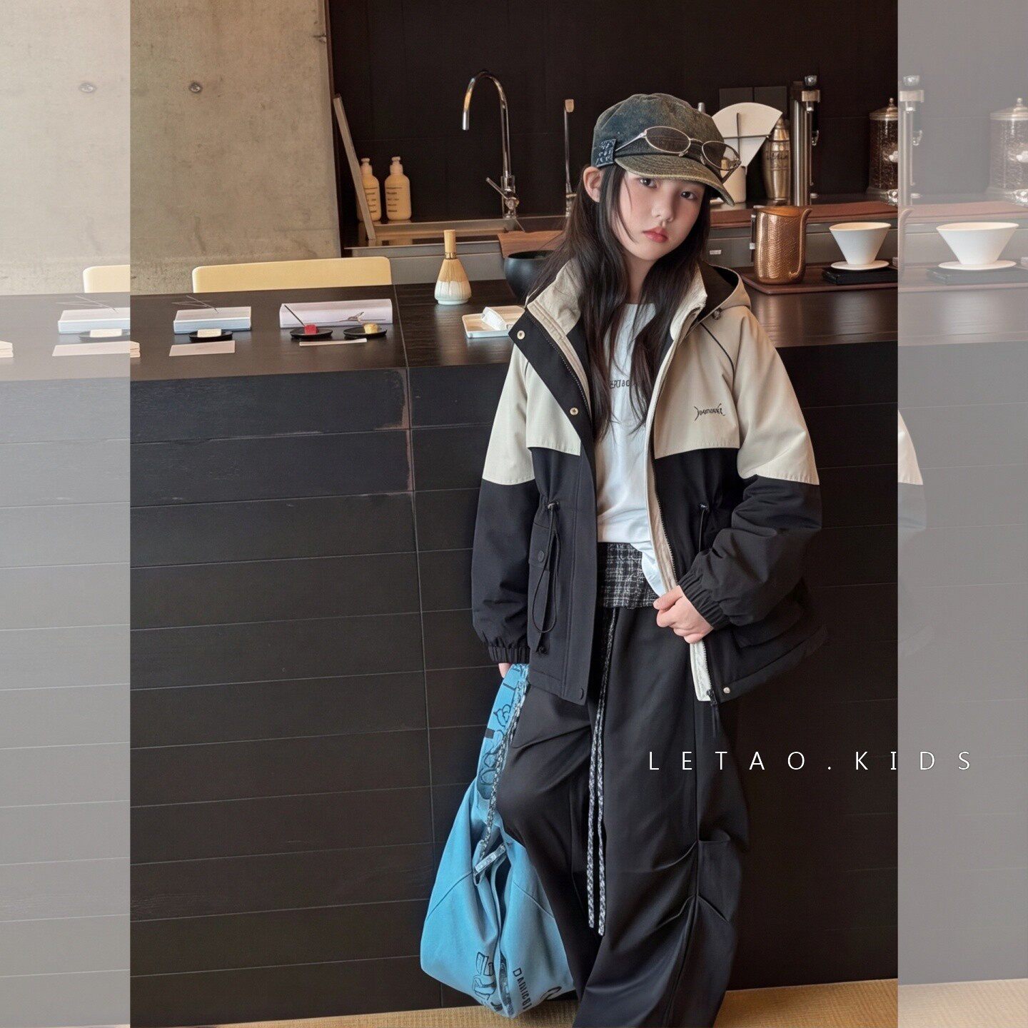 女童秋冬冲锋衣外套2026新款时尚