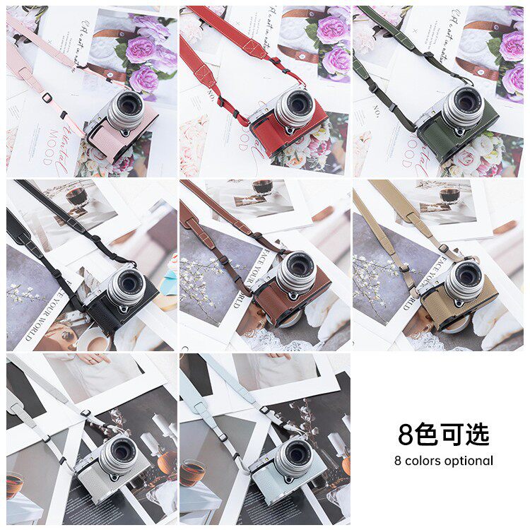 富士XM5富士XM5手柄相机包保护套手柄皮套底座相机套肩带背带配件