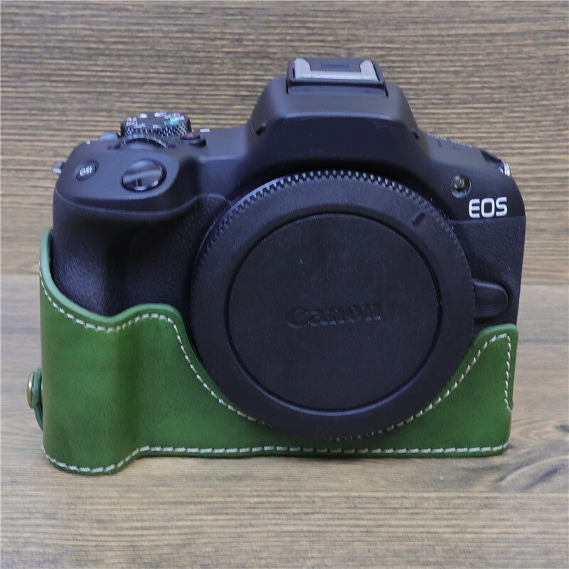 适用于佳能 R50相机保护底座 Canon eos r50保护半套外壳皮套摄影