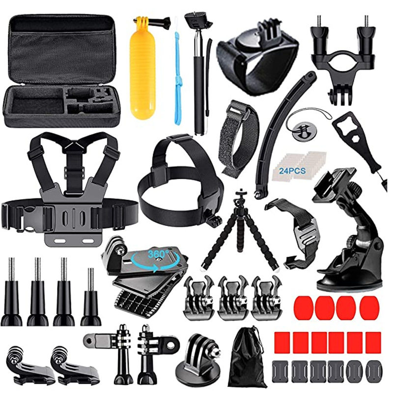 68合一运动相机配件适用于Gopro/Insta360/山狗/大疆Action小蚁等