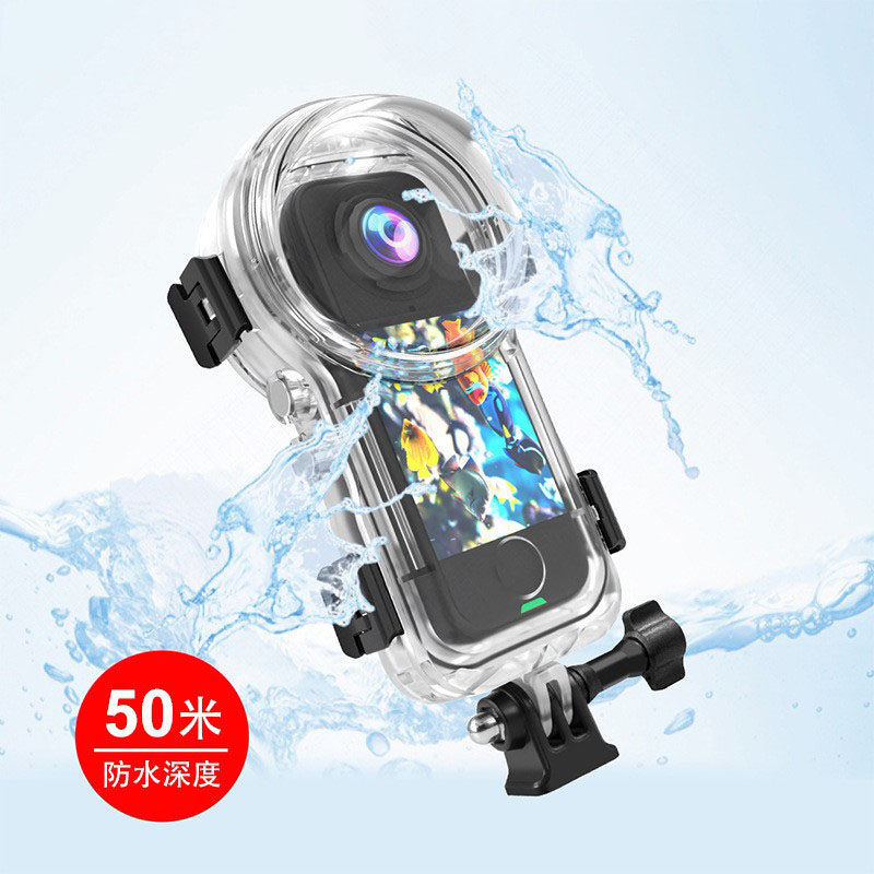 适用于影石Insta360 X4 Air全景相机全隐形潜水50米潜水防水壳