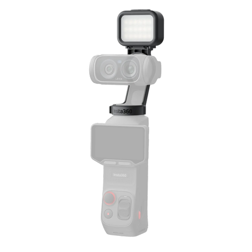 适用影石Insta360 Luna Ultra迷你磁吸补光灯 四色温可调小巧便携