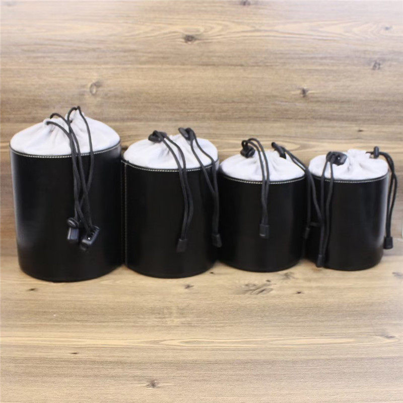 相机镜头包加厚防震镜头筒适用DSLR微单镜头袋收纳腰包单反相机套