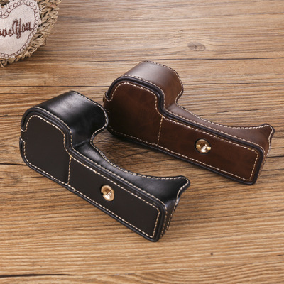 适用索尼A6600 ZV1F A7R2相机包ZVE10 A6100 ZV1二代A6400底座A74