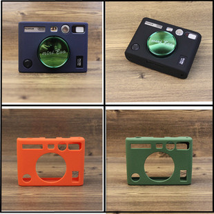 适用富士instax Mini EVO相机硅胶保护套 拍立得Evo外壳