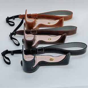 50皮套保护壳半套包 适用尼康 z30 Z50相机油皮底座 手绳肩带 Z30