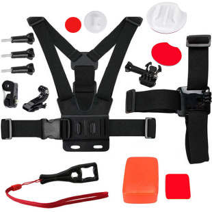 适用于gopro冲浪板潜水配件套装大疆SJCAM索尼运动相机固定配件