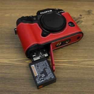 适用富士X-T50相机包皮套 xt50相机保护套 xt50底座 半套 外壳