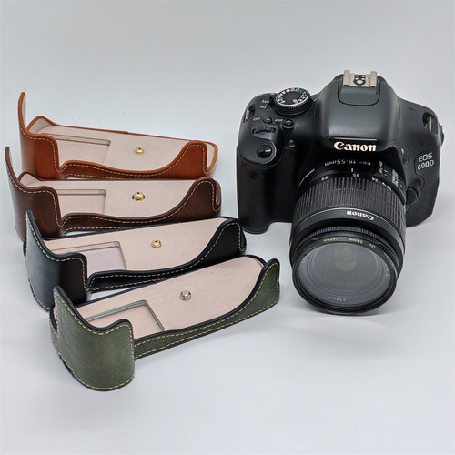 适用佳能 Eos 760D 750D 700D 600D 650D相机皮套底座 半套保护壳