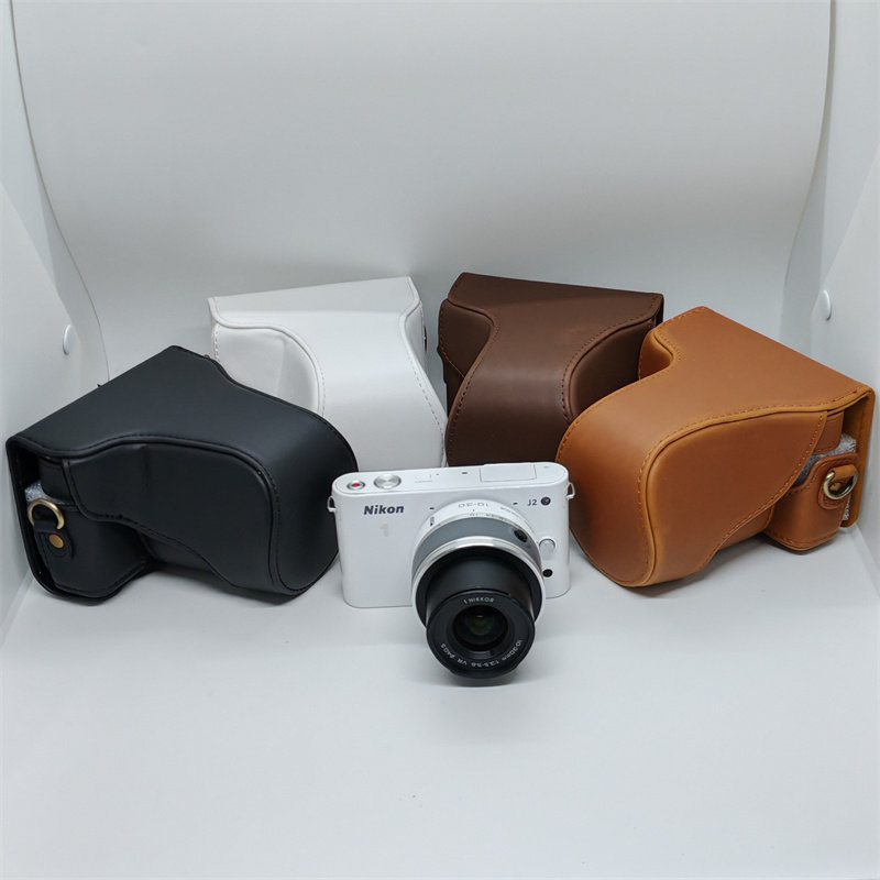 适用佳能 M/M10/M100/M200 尼康 J1 J2 J3通用全包相机皮套保护壳