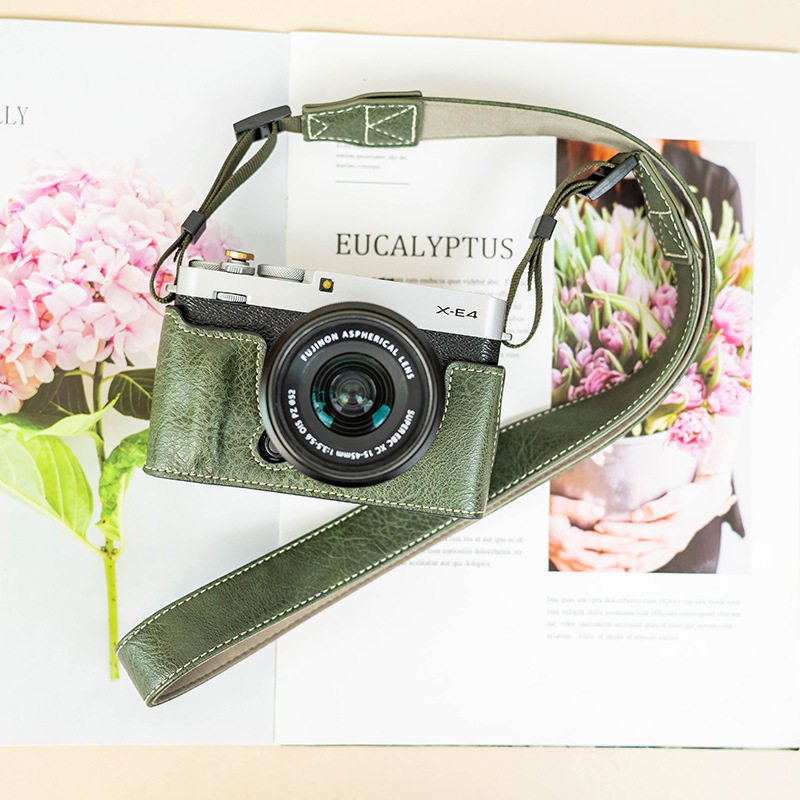 适用富士 XH2保护套 XT20相机包 XT30皮套 XH2S底座包 X100VI配件