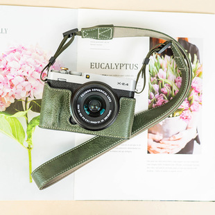 适用富士 XH2保护套 XT20相机包 XT30皮套 XH2S底座包 X100VI配件