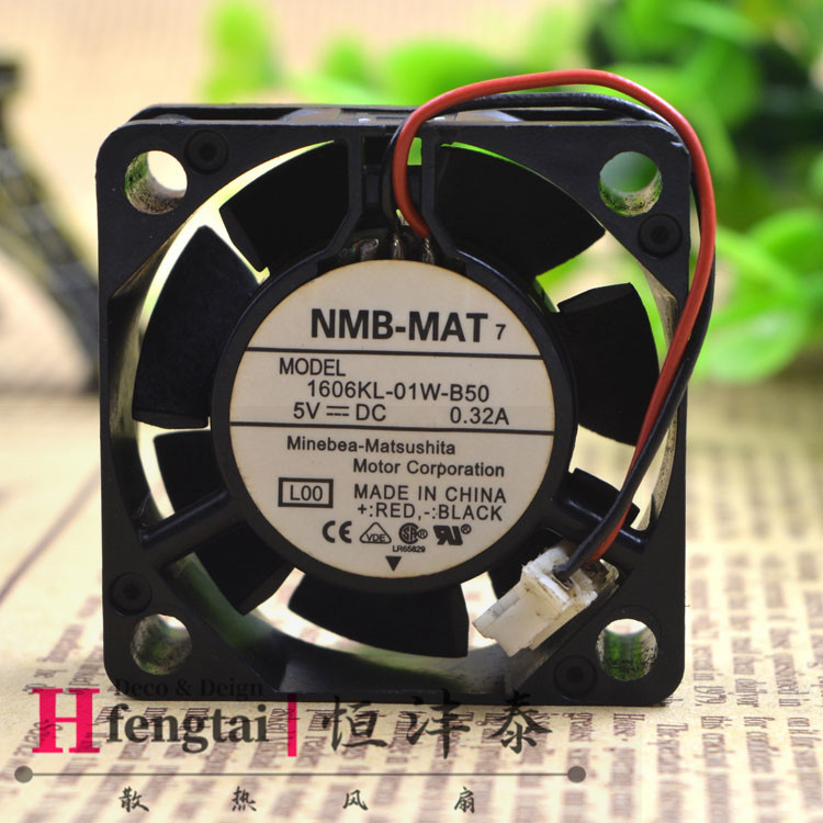 正品 原装 NMB 1606KL-01W-B50-L00 4015 4CM 5V 0.32A散热风扇