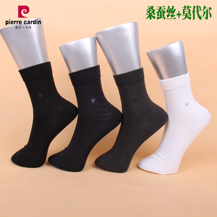 皮尔卡丹真丝绅士男袜PC018 莫代尔+桑蚕 夏款薄39-44码舒适袜口,女士内衣/男士内衣/家居服,短袜,淘宝优惠券,粉丝福利购,淘宝优惠卷