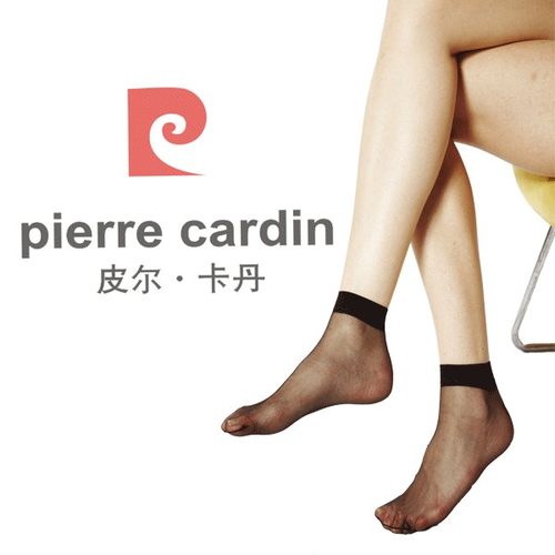 正品皮尔卡丹透明短丝袜