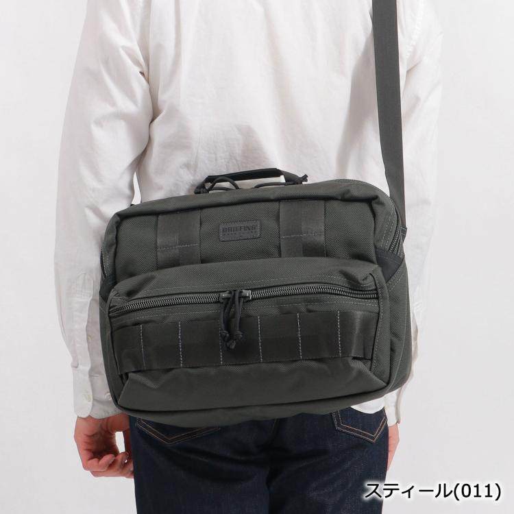 日本代购briefing 美国产弹道尼龙休闲斜挎背包单肩包通勤手提包