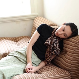 港风披肩配饰女 fall复古气质高端豹纹围巾薄款 AcidPear 2024pre