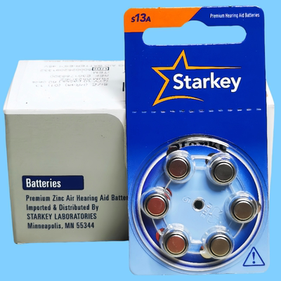 斯达克原装进口助听器电池S13A