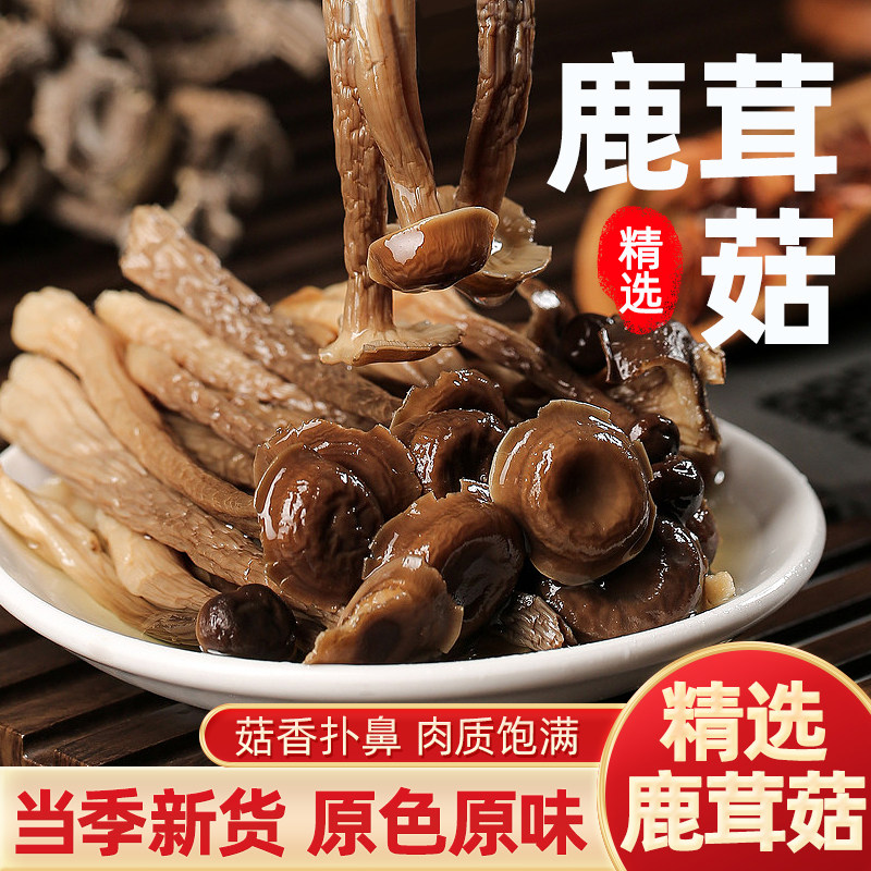 鹿茸菇 精选干货特产 250克 鹿茸菌 脆脆菇 煲汤食材干蘑菇干香菇