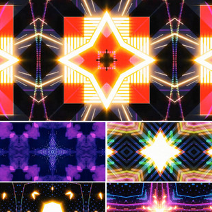 向前冲配乐成品 动感舞台视频 年会开场舞儿童舞蹈 led视频素材