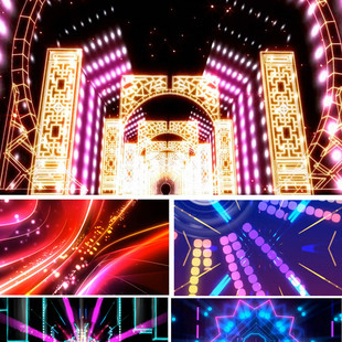 歌曲着魔表演背景视频 着魔视频素材动感舞台背景着魔led动态视频