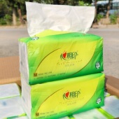 心相印抽纸M码 150抽大尺寸纸巾整箱24包面巾纸大包餐巾纸卫生纸抽