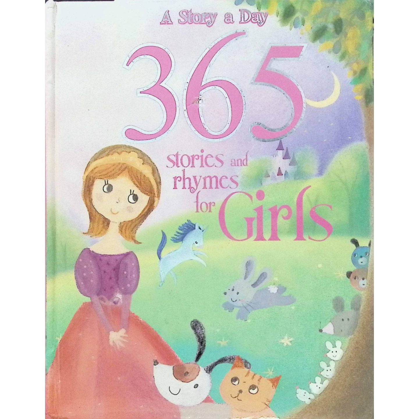 英文原版图书女生365故事童谣