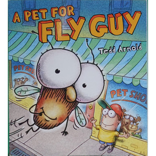 泰德阿诺德获奖作品苍蝇小子原版书英语绘本FlyGuy系列讲述小男孩巴兹为宠物苍蝇找朋友的幽默故事适合36岁亲子共读培养孩子想象
