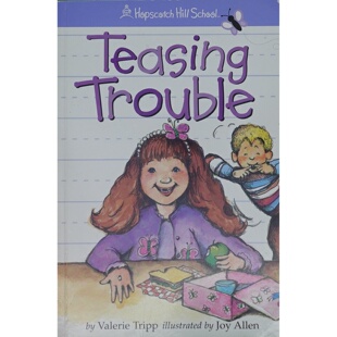 跳房子山学校系列原版英语绘本TeasingTrouble讲述友谊与欺凌主题的温馨故事适合710岁小学生阅读帮助孩子理解友谊真谛并学习处
