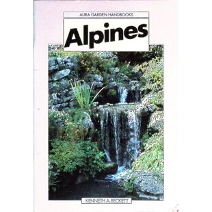 英语原版书奥拉花园手册系列Alpines高山植物种植指南由园艺专家肯尼斯A贝克特撰写适合1114岁青少年学习高山植物种类种植方法