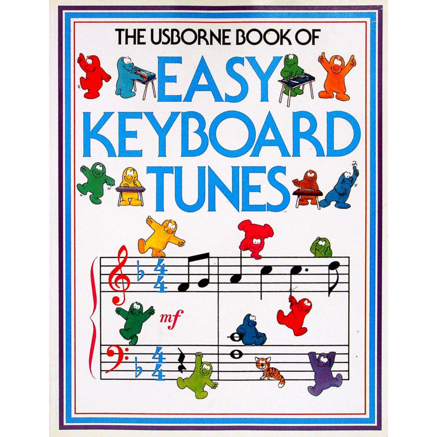 奥斯本简易键盘曲集原版书英语电子琴入门教程Keyboard经典系列适合710岁儿童学习基础乐理知识包含古典民谣爵士乐曲培养音乐兴