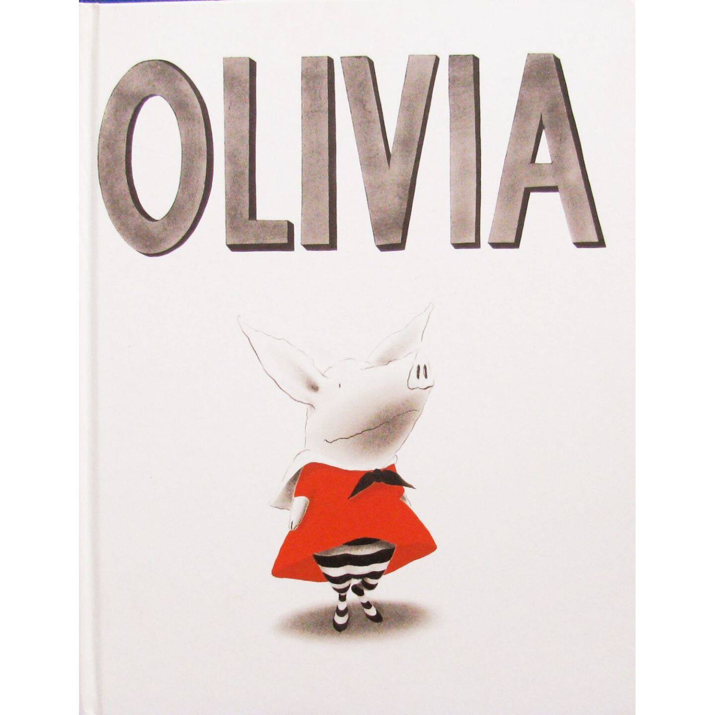 奥莉薇系列原版书英语绘本凯迪克银奖获奖作品亲子共读36岁儿童文学幽默成长故事生活习惯艺术启蒙想象力培养