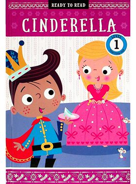 ReadyToRead原版书灰姑娘英语启蒙亲子共读绘本专为36岁儿童设计的早期阅读启蒙读物彩色插画生动有趣帮助孩子学习基础词汇和简