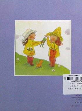 英文原版图书雨之歌英语绘本