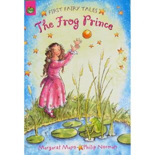 英语原版书第一个童话故事TheFrogPrince青蛙王子绘本适合36岁亲子共读经典童话故事色彩鲜艳插图简单文字帮助孩子理解信守承诺
