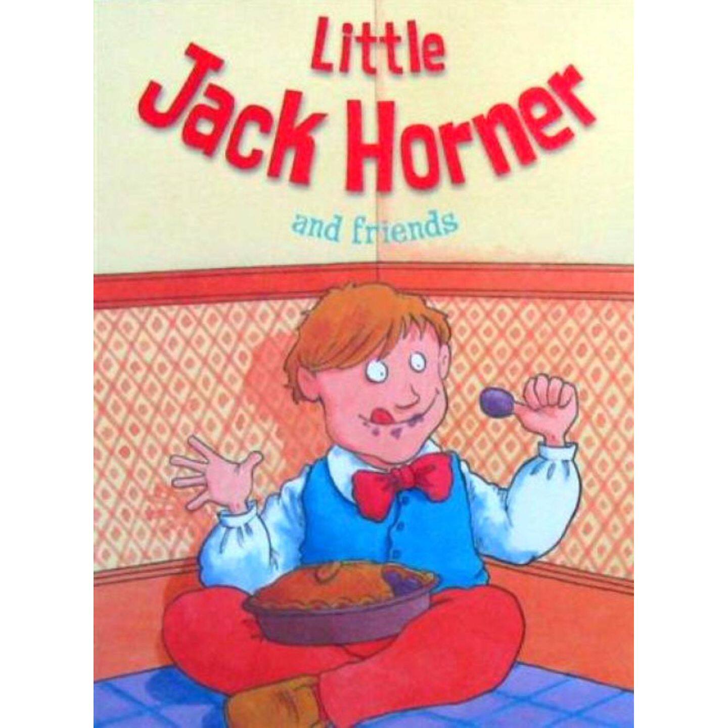 英语原版书LittleJackHorner童谣绘本亲子共读经典童话系列彩色插图版适合36岁儿童阅读包含糖果屋故事激发孩子英语学习兴趣