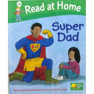 英语原版书家庭阅读系列SuperDad亲子共读绘本牛津阅读树由牛津阅读树创始人罗德里克亨特和插画家亚历克斯布莱切塔创作适合36