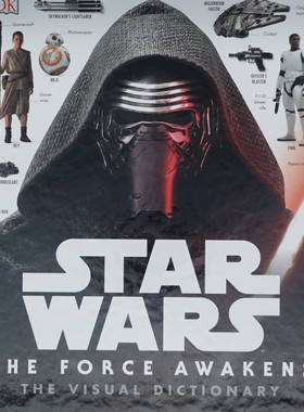星球大战原力觉醒视觉词典英语原版书绘本StarWars系列帕布罗希达尔戈著DK出版社出版适合710岁儿童科幻电影图鉴男女适读
