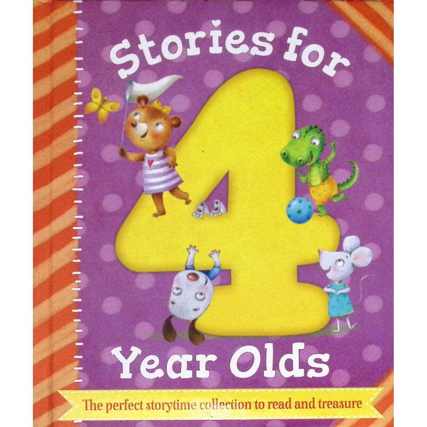 英语原版书Storiesfor4YearOlds绘本亲子共读睡前故事Storytime系列适合36岁儿童培养阅读兴趣和习惯色彩鲜艳插图朗朗上口韵律帮