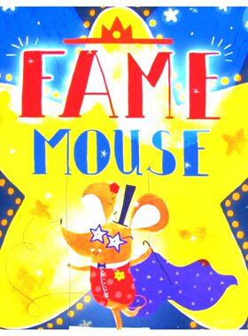 英语原版引进绘本名鼠FameMouse约书亚乔治作品适合36岁儿童阅读讲述虚荣心与真正友谊的温暖故事培养孩子正确价值观的启蒙读物