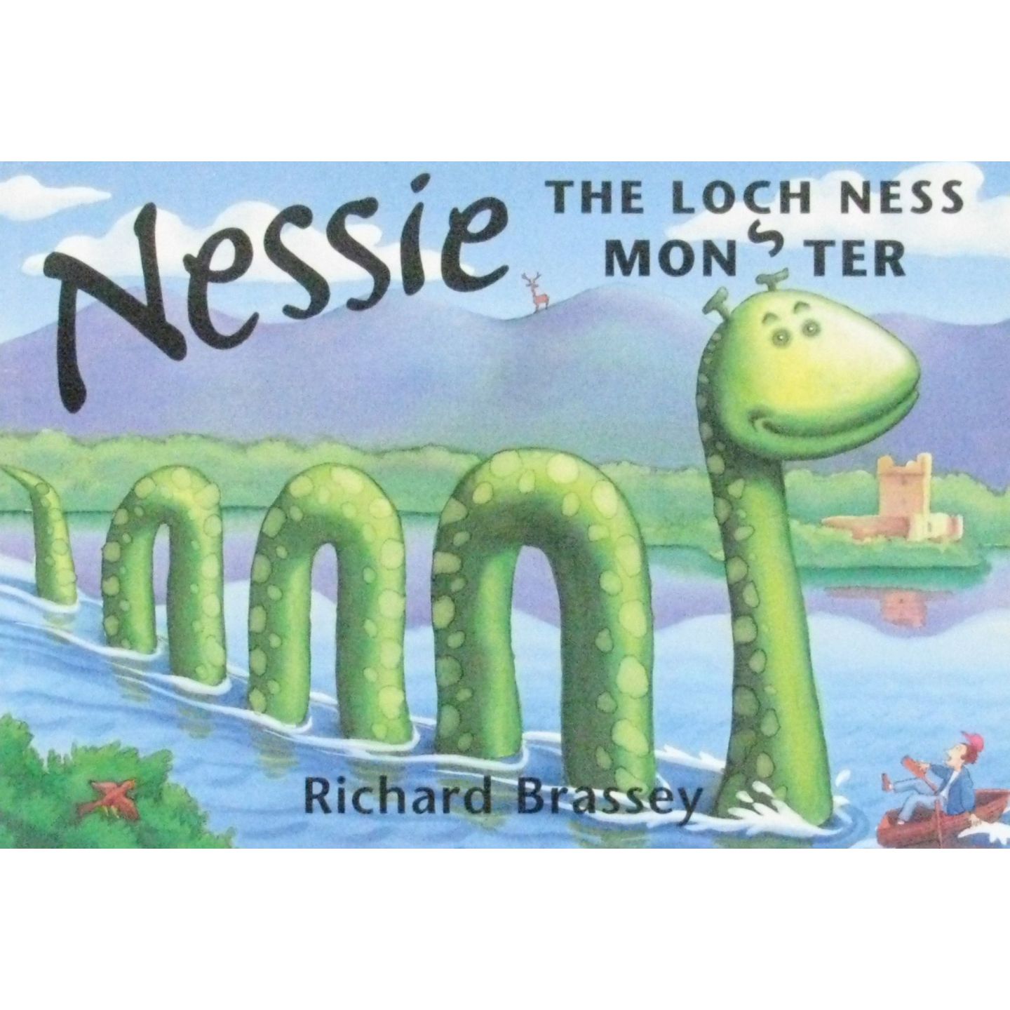 英语原版引进绘本尼斯湖水怪尼斯由英国作家插画家RichardBrassey创作以幽默生动的插图和简洁文字讲述尼斯湖水怪传说适合36岁儿