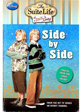 英语原版书SidebySide扎克与科迪的套房生活迪士尼出版社彩色插图儿童文学适合710岁亲子共读培养家庭关系与责任感