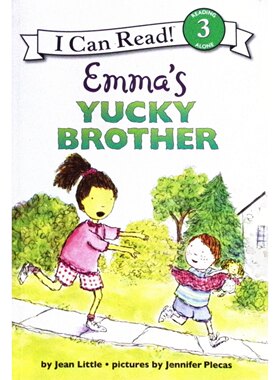 加拿大著名儿童文学作家简利特尔创作的我能读系列原版英语绘本Emma艾玛讨厌的弟弟讲述艾玛如何适应有弟弟的生活帮助孩子理解家