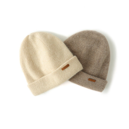 针织帽骑行百搭男女式秋冬天羊绒