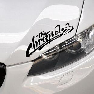 创意防水车贴速度与激情个性 英文汽车贴花创意灯眉反光贴纸贴定制