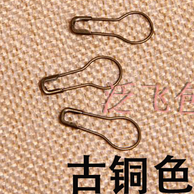 작은 핀 골드 브로치 웨딩 드레스 안전 종이 클립 금속 보이지 않는 바늘 조롱박 핀 1000 팩 무료 배송