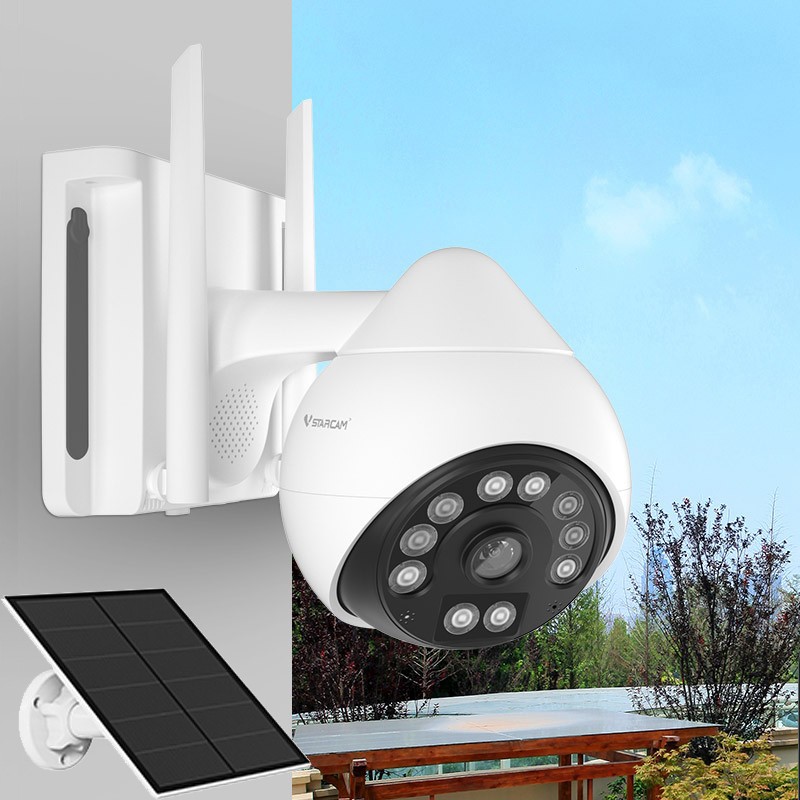 Eye4 4G摄像头免电监控球机网络Sim户外机香港澳门可用ip cam国外