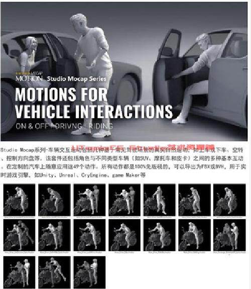 iclone8动作动画车辆汽车交互运动上车下车旋转控制方向盘cta动画